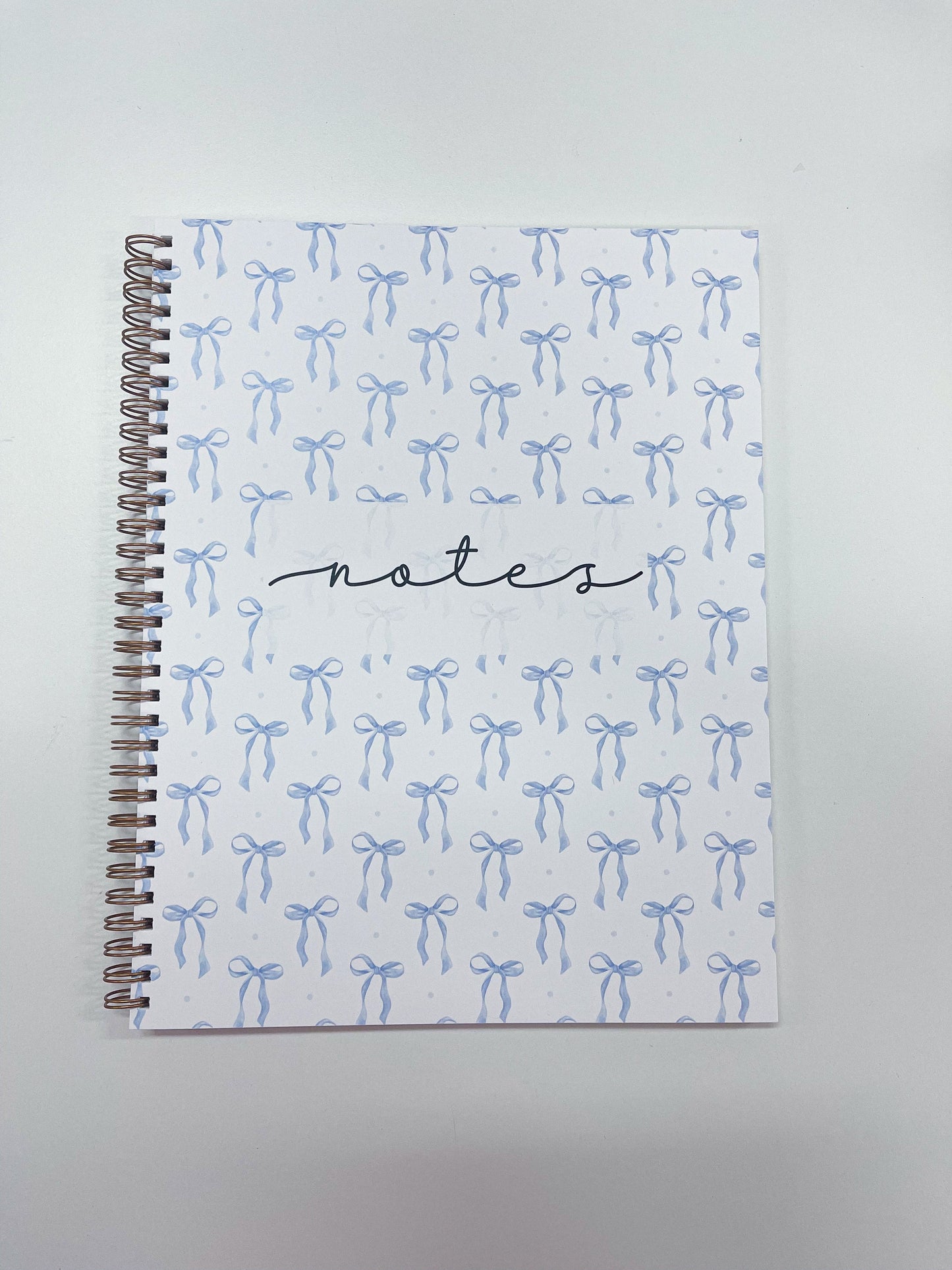 Cahier de notes | Boucles bleues