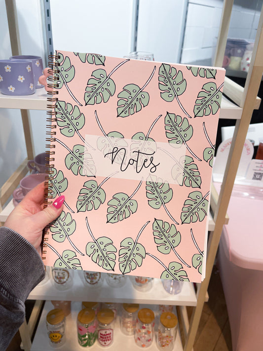 Cahier de notes Monstera | 100 pages