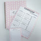 Trio | Cahier de notes | To do | Planificateur | Daisy Rose | 100 pages
