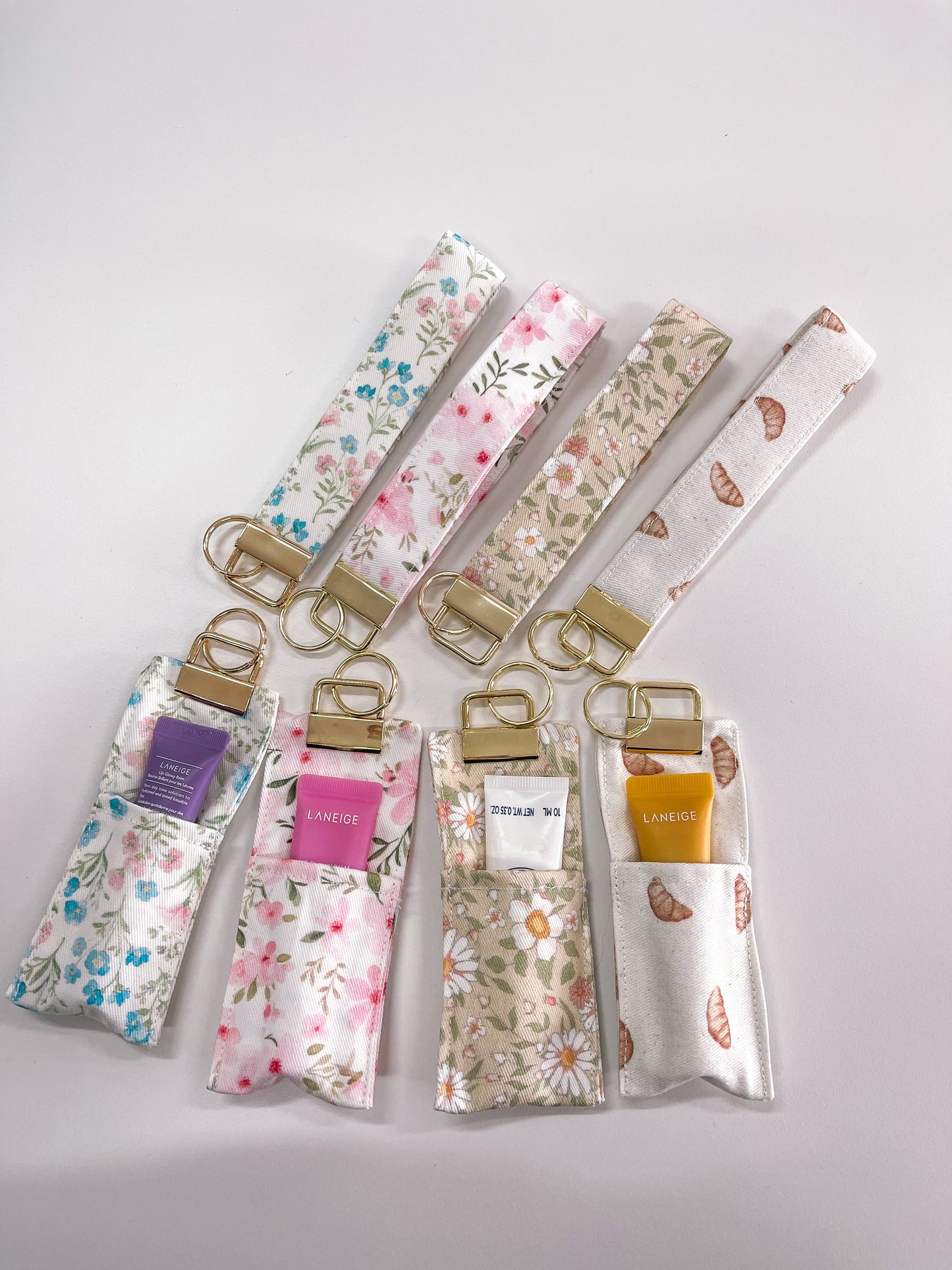 Cotton Lanyard Lip Gloss Holder