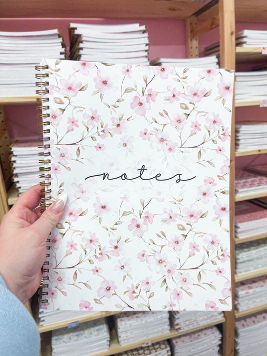 Cahier de notes Sakura rose  | 100 pages