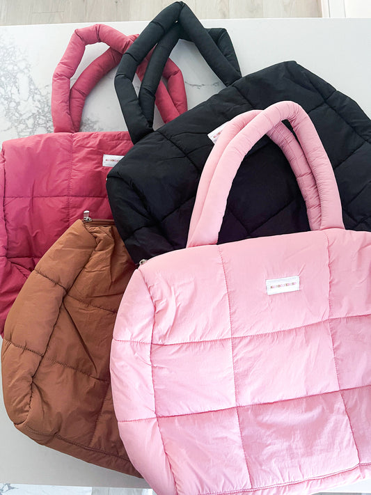 Tote bag puffer